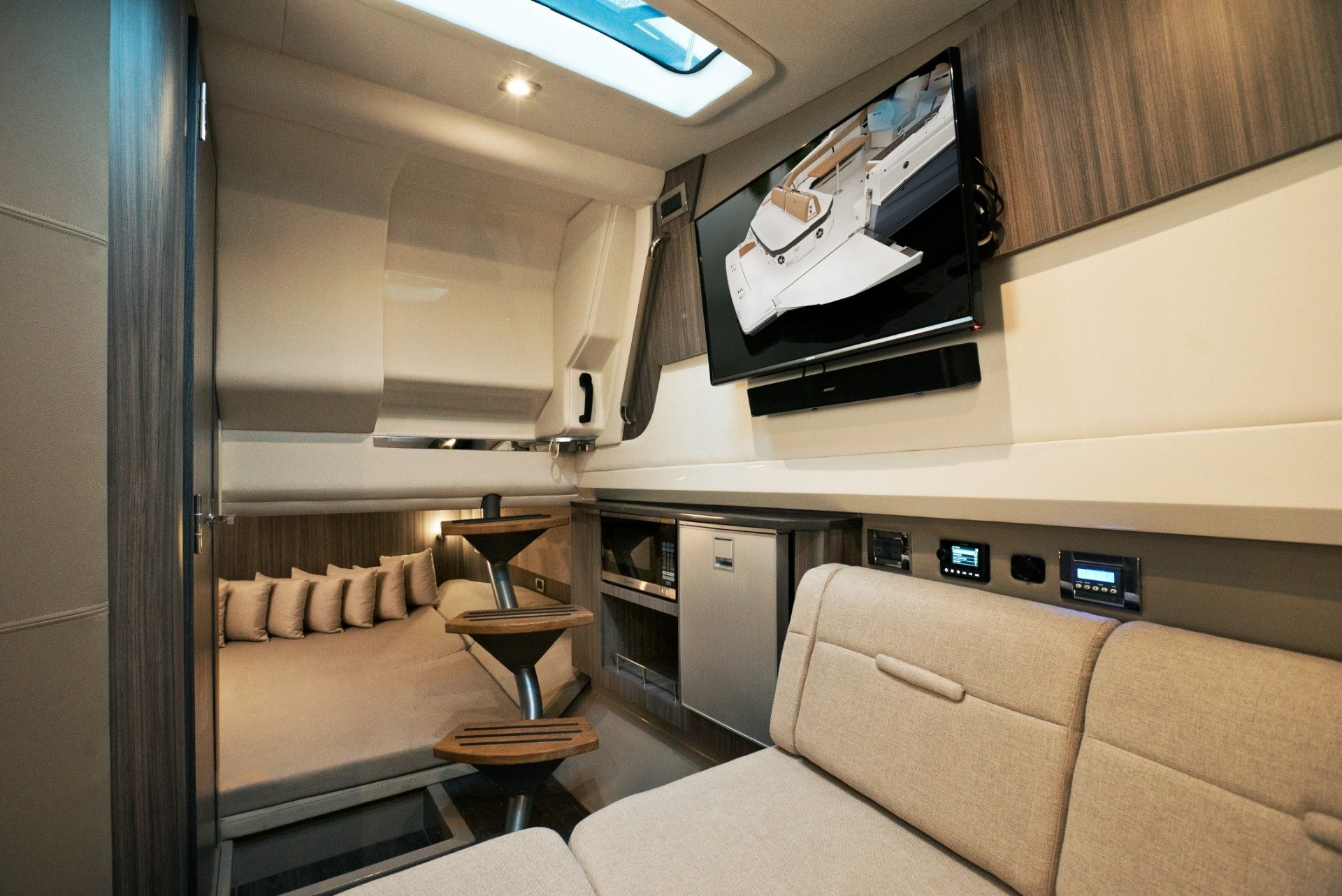 Cuddy Cabin Boat Interior